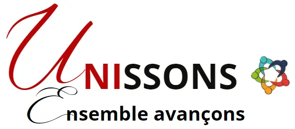 Logo officiel du header et du footer du site web Unissons.