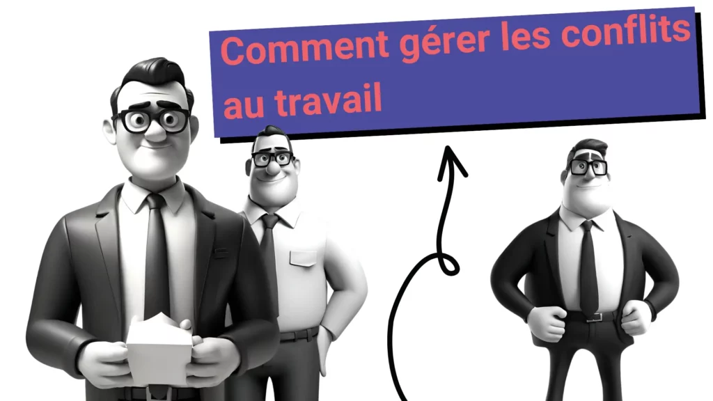 Un groupe de managers en costume de travail, de face, debout et fiers de faire leur métier de manager dans la bienveillance.